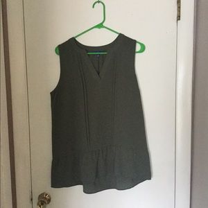 Army green blouse